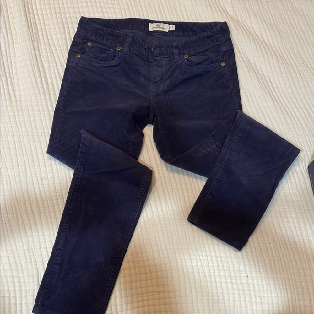 Vineyard Vines Navy Corduroy Trousers